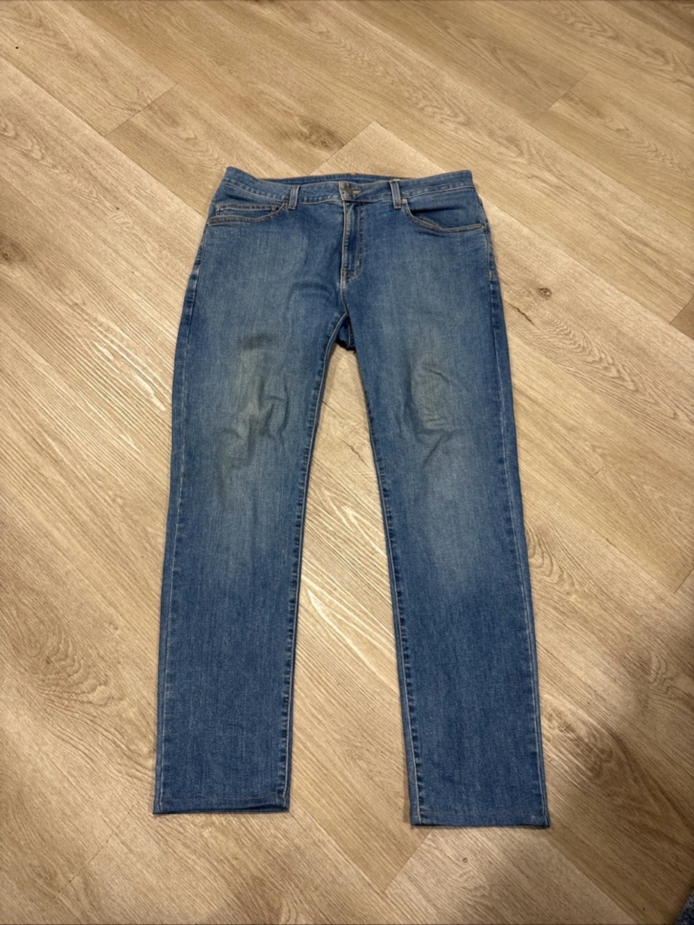 Aviator Men's Slim Fit 6 Pocket Hand Made In USA Jeans Size 34x30